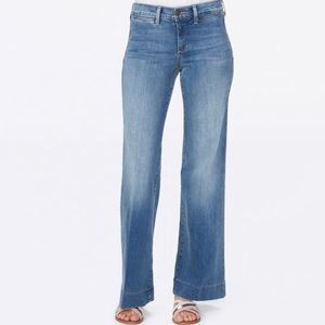 Teresa Wide Leg Trouser Clean Cabrillo